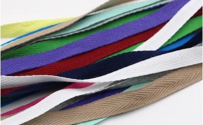 ZJ   1MM輔料包邊帶  彩色包邊帶  人字棉帶 細節-3